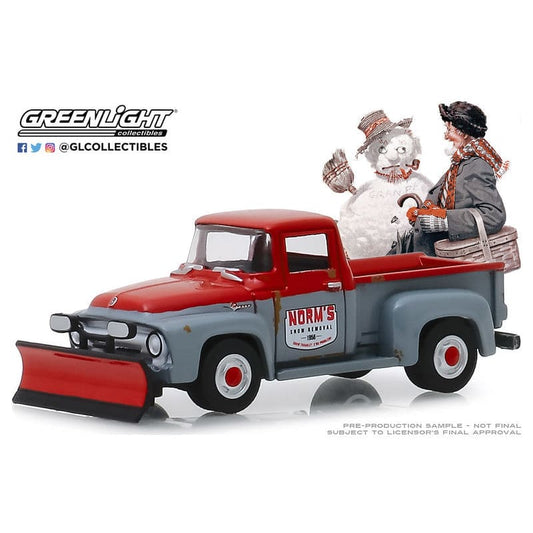 1956 ford f-100 - 1:64 scale norman rockwell series 3 toys