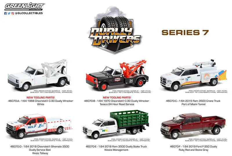 Greenlight Dually Drivers Series 7 - DiecastModeler.com