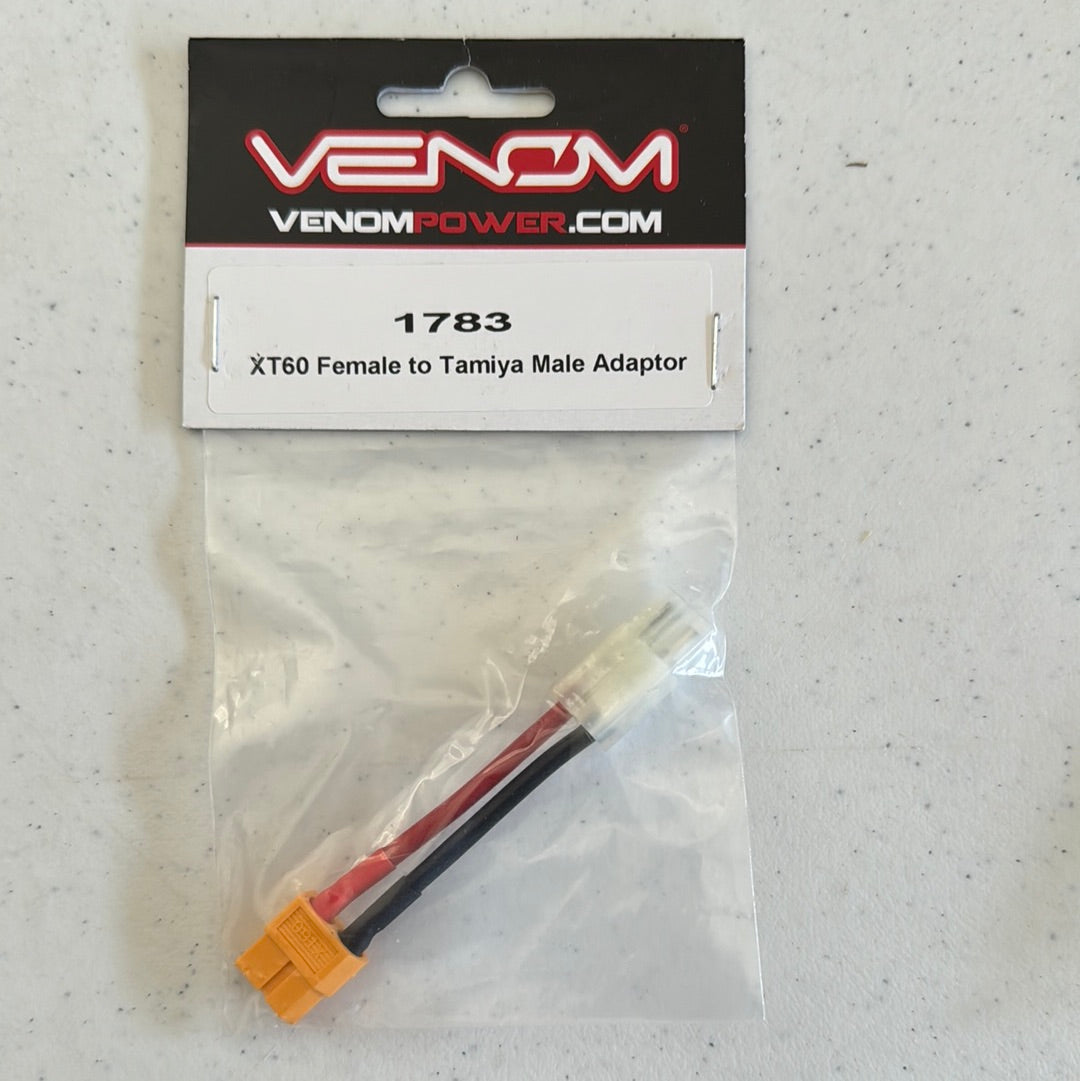 XT60 Female-to-Tamiya Type Male C Adaptor Wire Harness