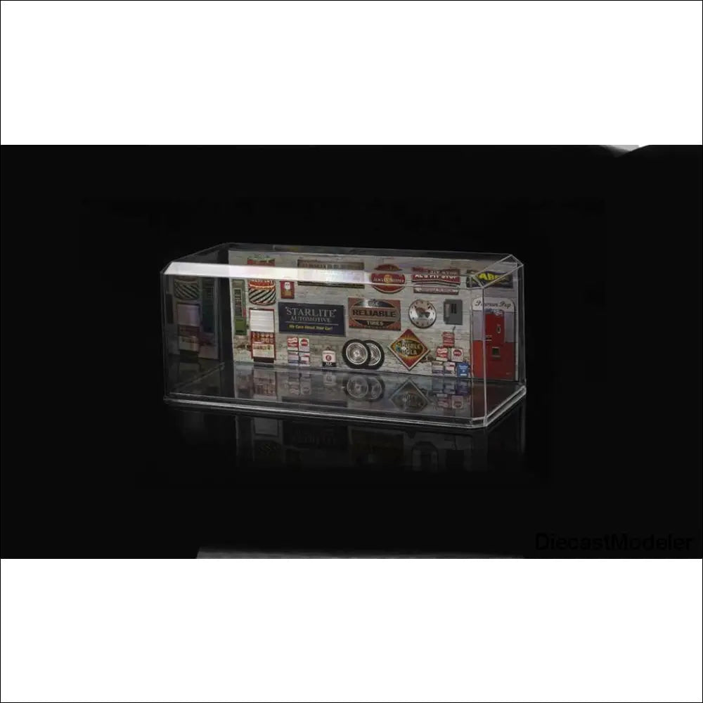 1:24 Scale Acrylic Display Case (with Clear Base)-DiecastModeler