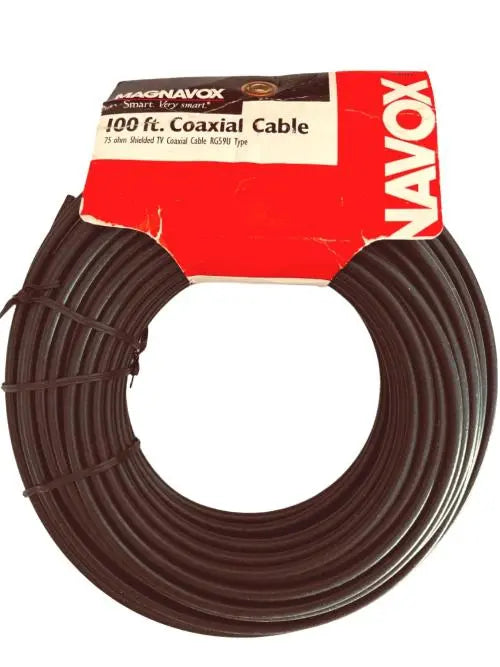 100 foot Coaxial Cable - Black