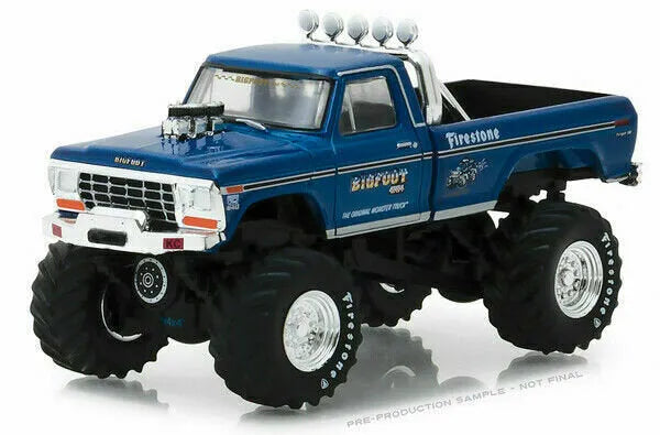 BIGFOOT#1 The Original Monster Truck Ford F-250 Pickup -1974 -1/64 Scale-DiecastModeler.com