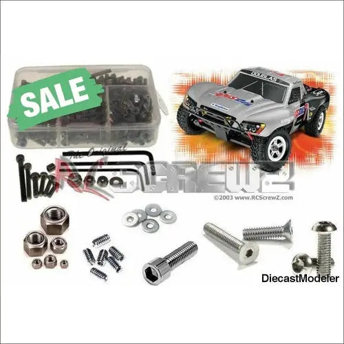 RC Screwz Stainless Steel Screw Kit Traxxas 1/16 Slash