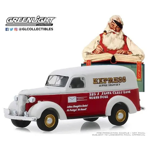 1939 Chevrolet Panel Truck - 1:64 Scale Norman Rockwell Series 2 - DiecastModeler.com