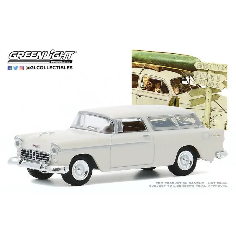 1955 Chevrolet Nomad - 1:64 Scale Norman Rockwell Series 3 - DiecastModeler.com