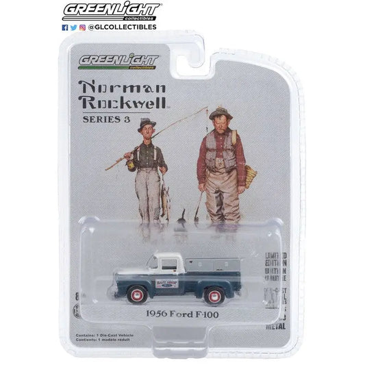 1956 Ford F-100 Truck - 1:64 Scale Norman Rockwell Series 3 - DiecastModeler.com