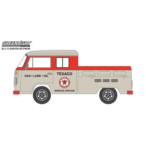 1976 Volkswagen T2 Type 2 Double Cab Pick-Up - Texaco Service - 1:64 scale - DiecastModeler.com