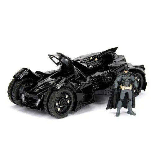 2015 Batman Arkham Knight Batmobile (1:24, diecast model car, Black) - DiecastModeler.com