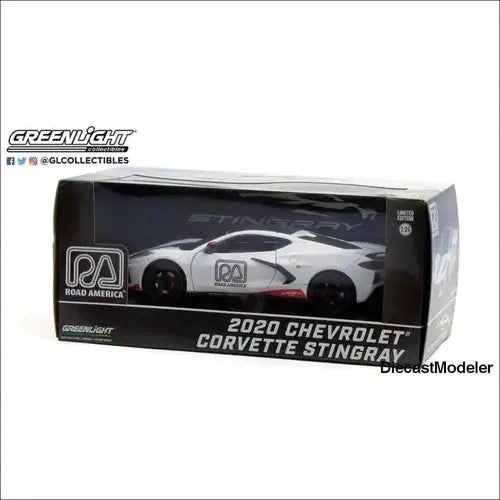 2020 Chevrolet Corvette C8 Stingray Coupe - Official Pace - 1:24 scale - DiecastModeler.com