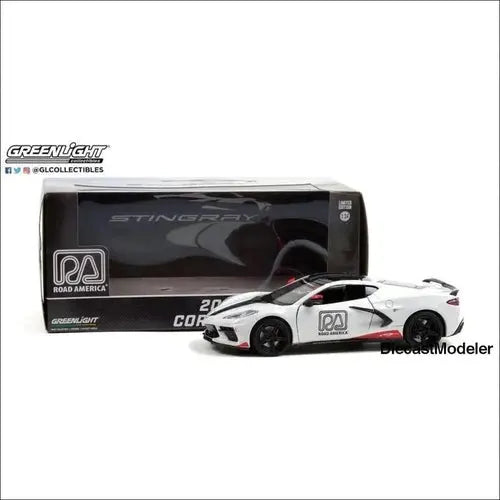 2020 Chevrolet Corvette C8 Stingray Coupe - Official Pace - 1:24 scale - DiecastModeler.com