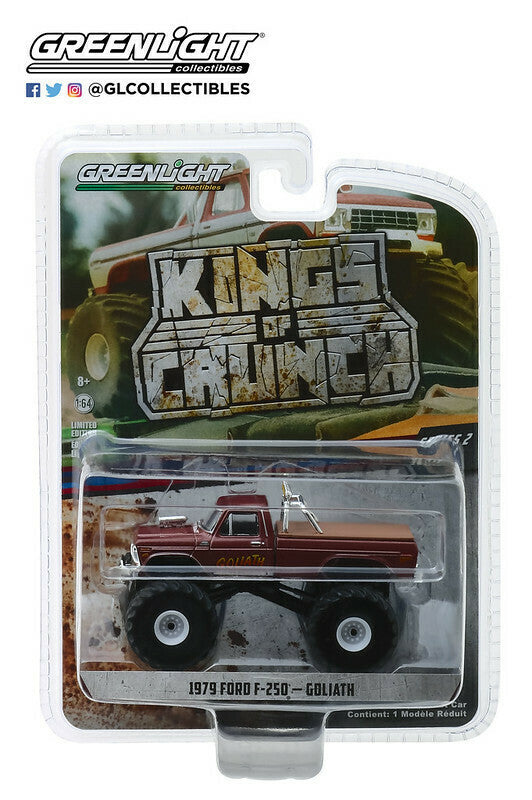  Greenlight - Kings of Crunch Series 2 - 1-64 Kings of Crunch 2 - 1979 Ford F-250