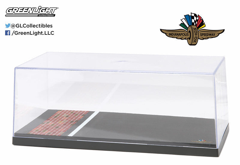  1:18 Acrylic Case with Plastic Base - Indianapolis Motor Speedway Brick Yard-SE
