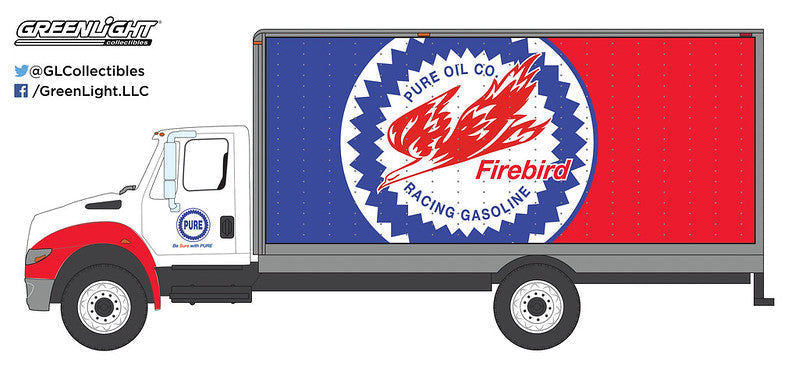  GL - 1-64 HD Trucks 16 - 2013 International® Durastar Box Truck Pure Oil Co. Firebird Racing Gasoline