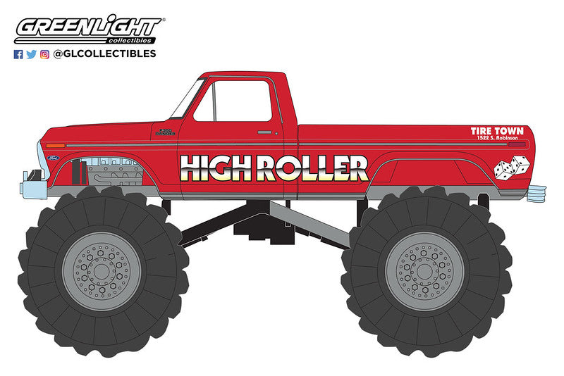 GL - Kings of Crunch Series 3 - 1-64 High Roller  - 1979 Ford F-350