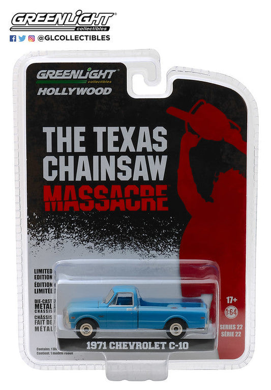  GL Hollywood Series 22 - 1971 Chevrolet® C-10 Pickup Truck 1:64 (CASE)