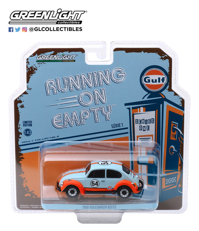  Greenlight - Running on Empty Series 1 -1966 VW Beetle Gulf Oil Racer
