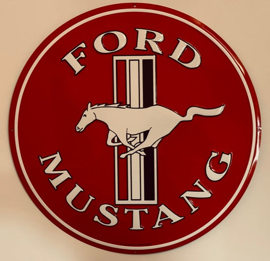 Ford Mustang sign