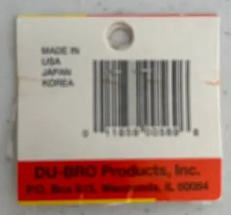 Dubro Socket Cap Screws 4-40x1/4" (4) - DiecastModeler.com