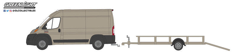  Greenlight - Hitch & Tow Series 21 | 2019 Ram Promaster 2500 Cargo High Roof and
