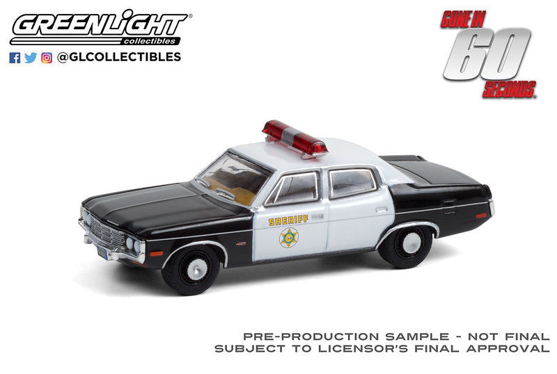  Greenlight - 1973 AMC Matador - Los Angeles County Sheriff Gone in Sixty Seconds (1974)