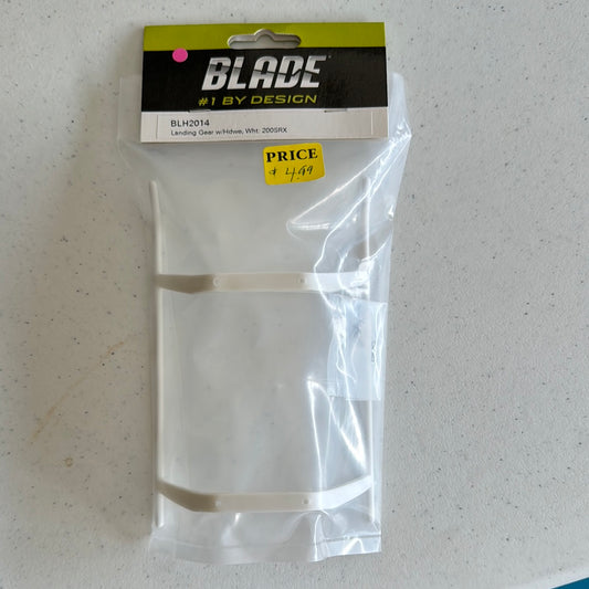 Blade Landing Gear w/ Hardware White: 200 SR X