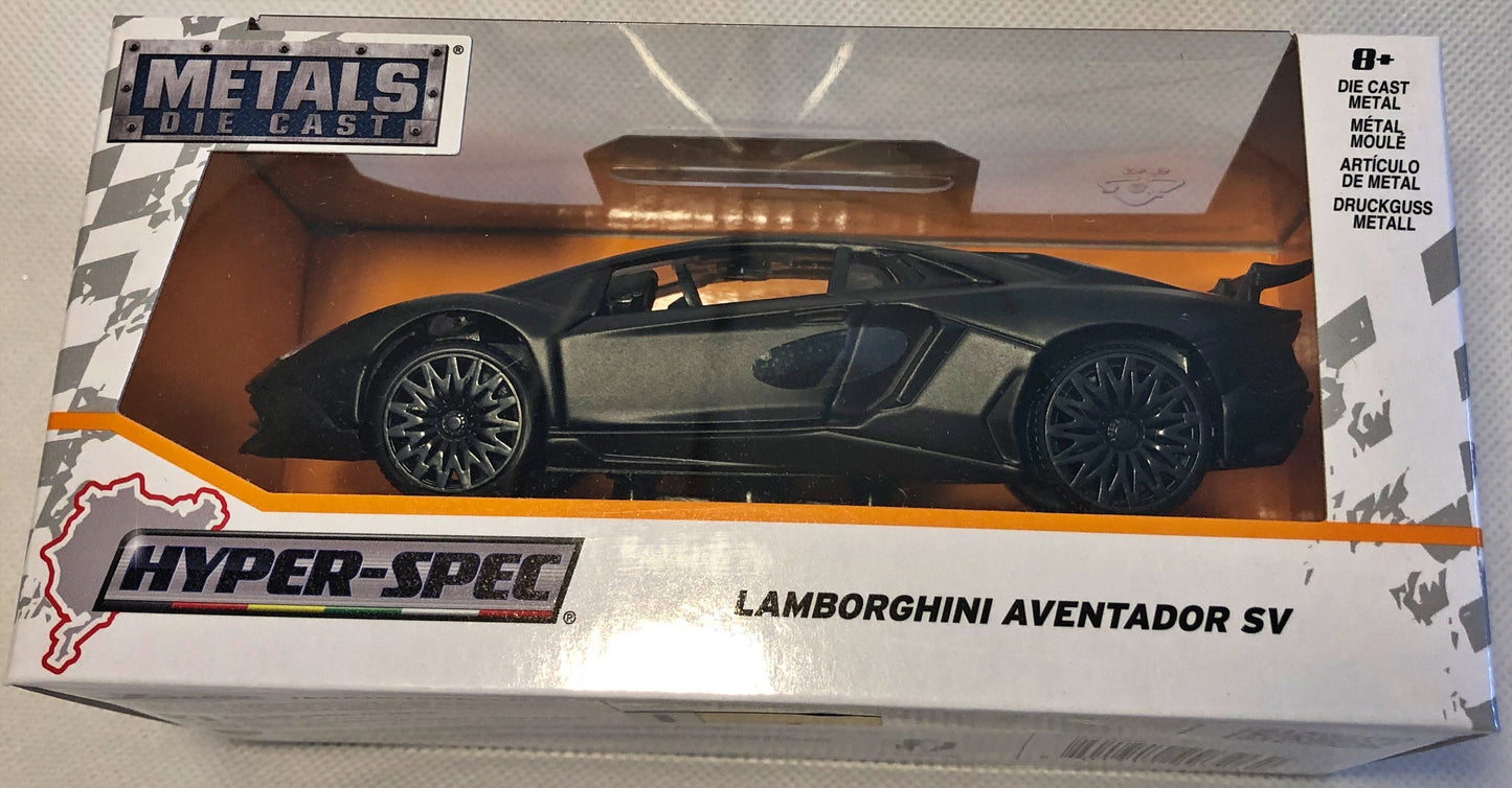 Jada Toys - Metals Hyper-Spec 2017 Lamborghini Aventador SV Hard Top 1:32