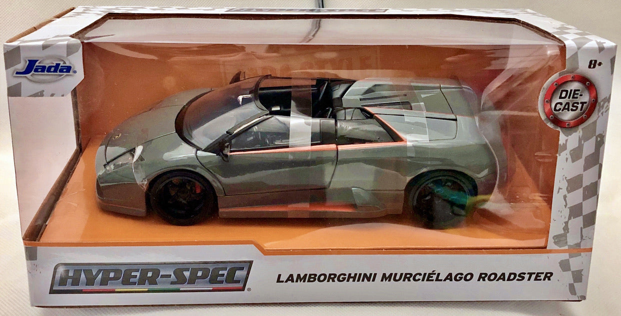Jada Toys Hyper-Spec - 2010 Lamborghini Murcielago Roadster  1:24