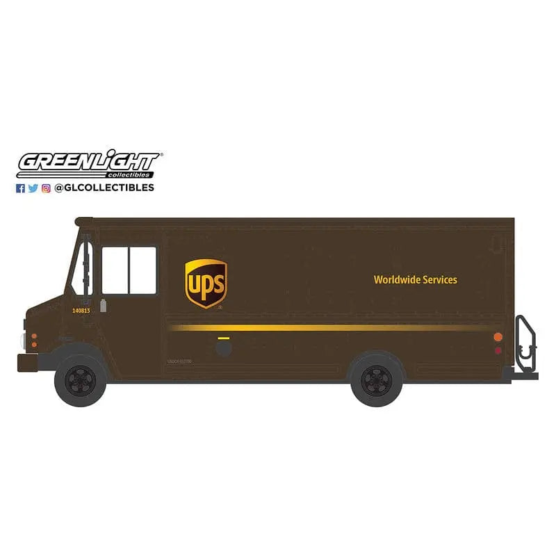 Greenlight HD Truck Series 17 - 1/64 Scale UPS 2019 Package Truck - DiecastModeler.com