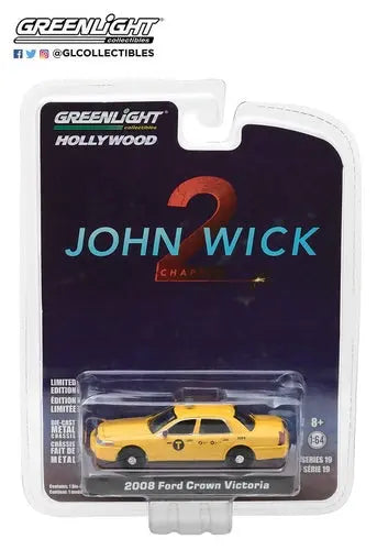 John Wick Chapter 2 Ford Crown Victoria New York City Taxi (2008, 1/64 scale die - DiecastModeler.com