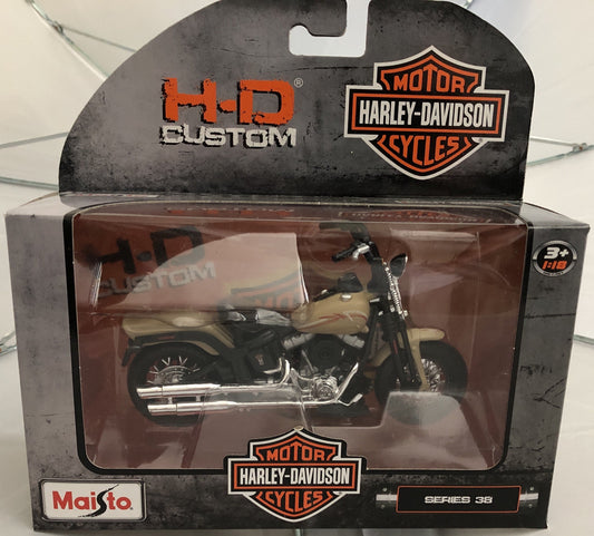  Maisto- Harley-Davidson Motorcycles Series 38-1/18 scale die-cast model FLSTSB