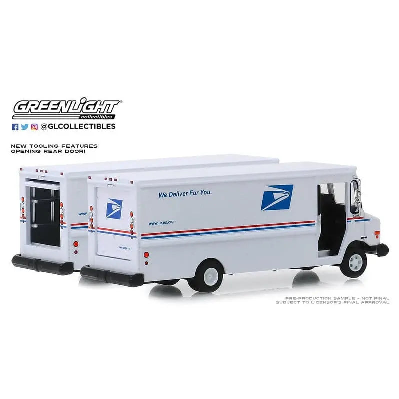 GL HD Truck Series 17 1/64 Scale Diecast USPS 2019 Package Truck (CASE/6PCS) - DiecastModeler.com