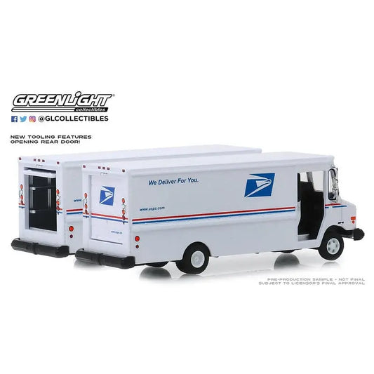 GL HD Truck Series 17 1/64 Scale Diecast USPS 2019 Package Truck (CASE/6PCS) - DiecastModeler.com