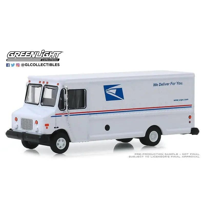 GL HD Truck Series 17 1/64 Scale Diecast USPS 2019 Package Truck (CASE/6PCS) - DiecastModeler.com