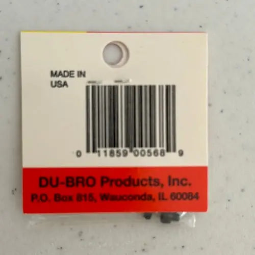 Dubro Socket Cap Screws 4-40x1/8 (4) - DiecastModeler.com