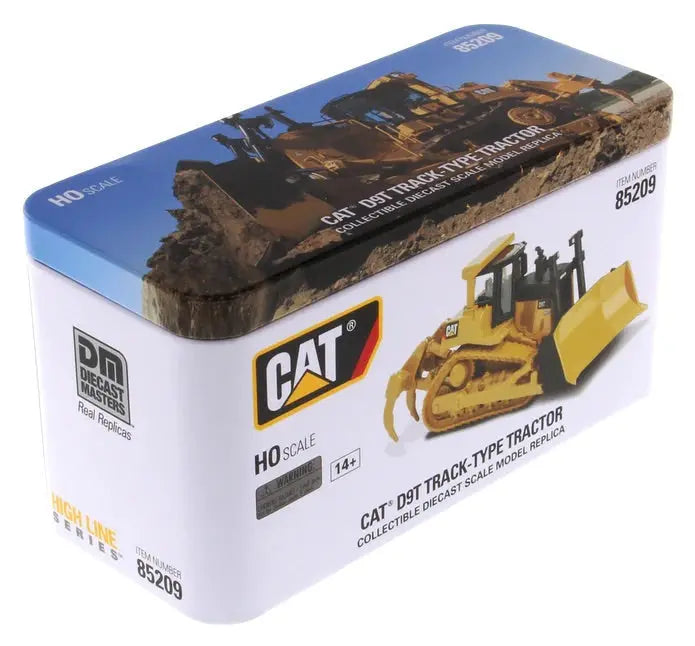 Caterpillar D9T Track-Type Tractor 1/87 (HO) Scale Model DM# 85209 - DiecastModeler.com