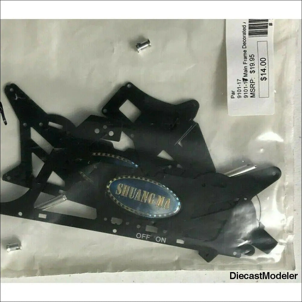 9101-17 Helicopter main frame decorated-DiecastModeler