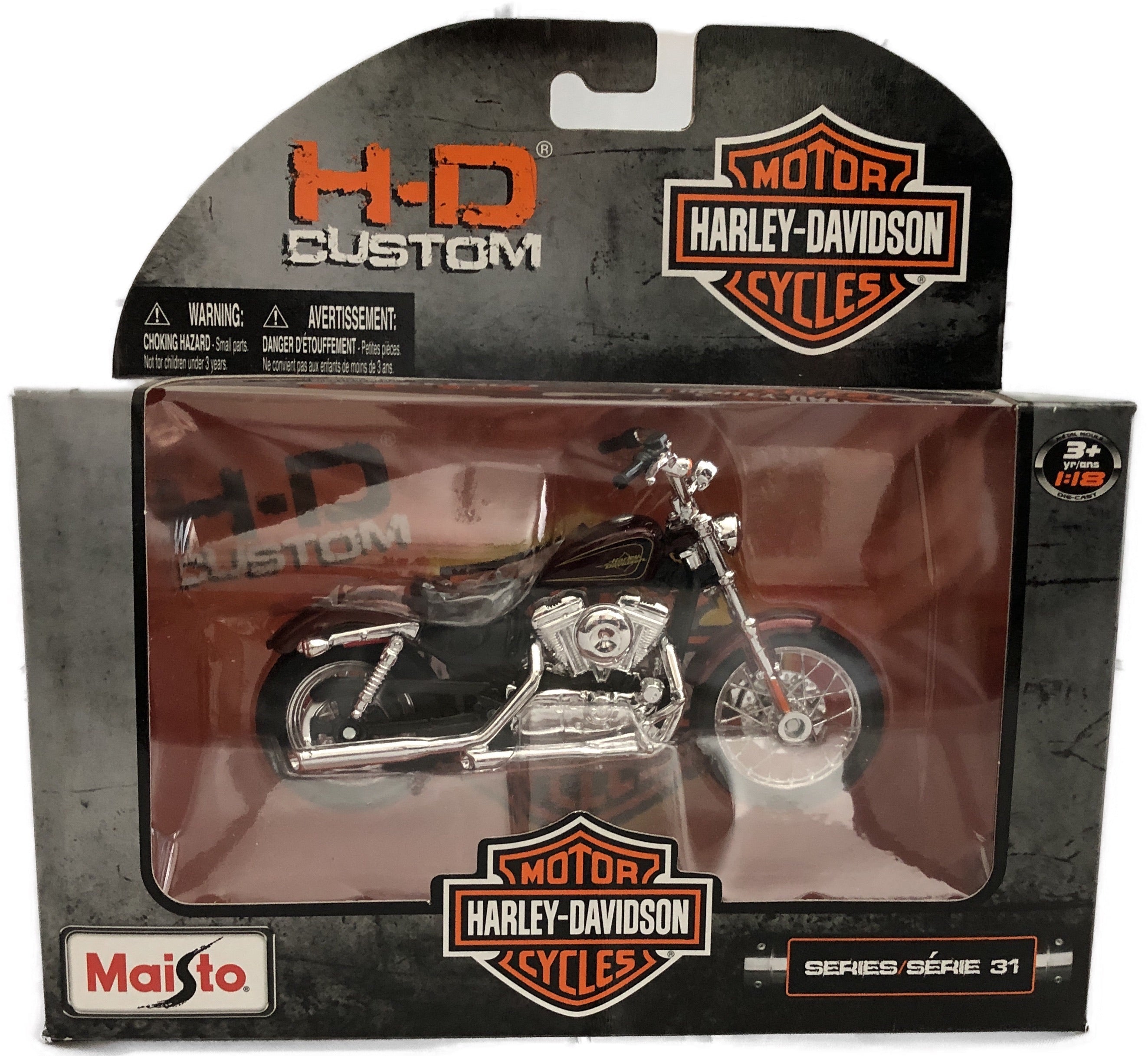  Maisto - Motorcycles Series 37-1/18 2012 Harley-Davidson® XL 1200V Seventy-Two