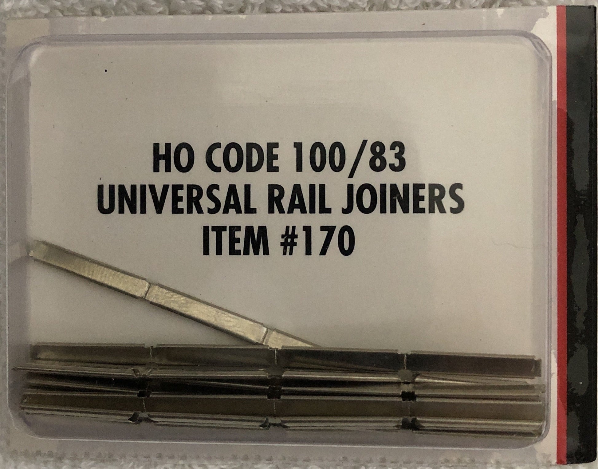  Atlas - CODE 100/83 Universal Rail Joiners for HO Scale Train Track
