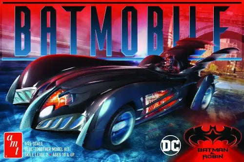 AMT BATMAN & ROBIN MOVIE BATMOBILE 1:25 SCALE MODEL KIT | Round2