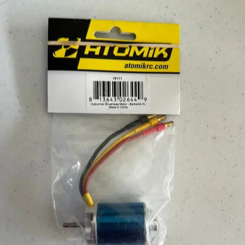 AtomikRC Outrunner Brushless Motor for Barbwire XL-18111 - DiecastModeler.com