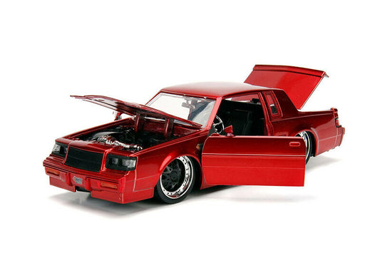  Bigtime Muscles Buick - Grand National‚ Hard Top - 1987, 1/24 scale die (Red)