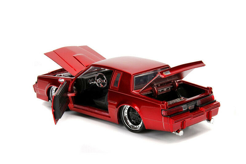  Bigtime Muscles Buick - Grand National‚ Hard Top - 1987, 1/24 scale die (Red)