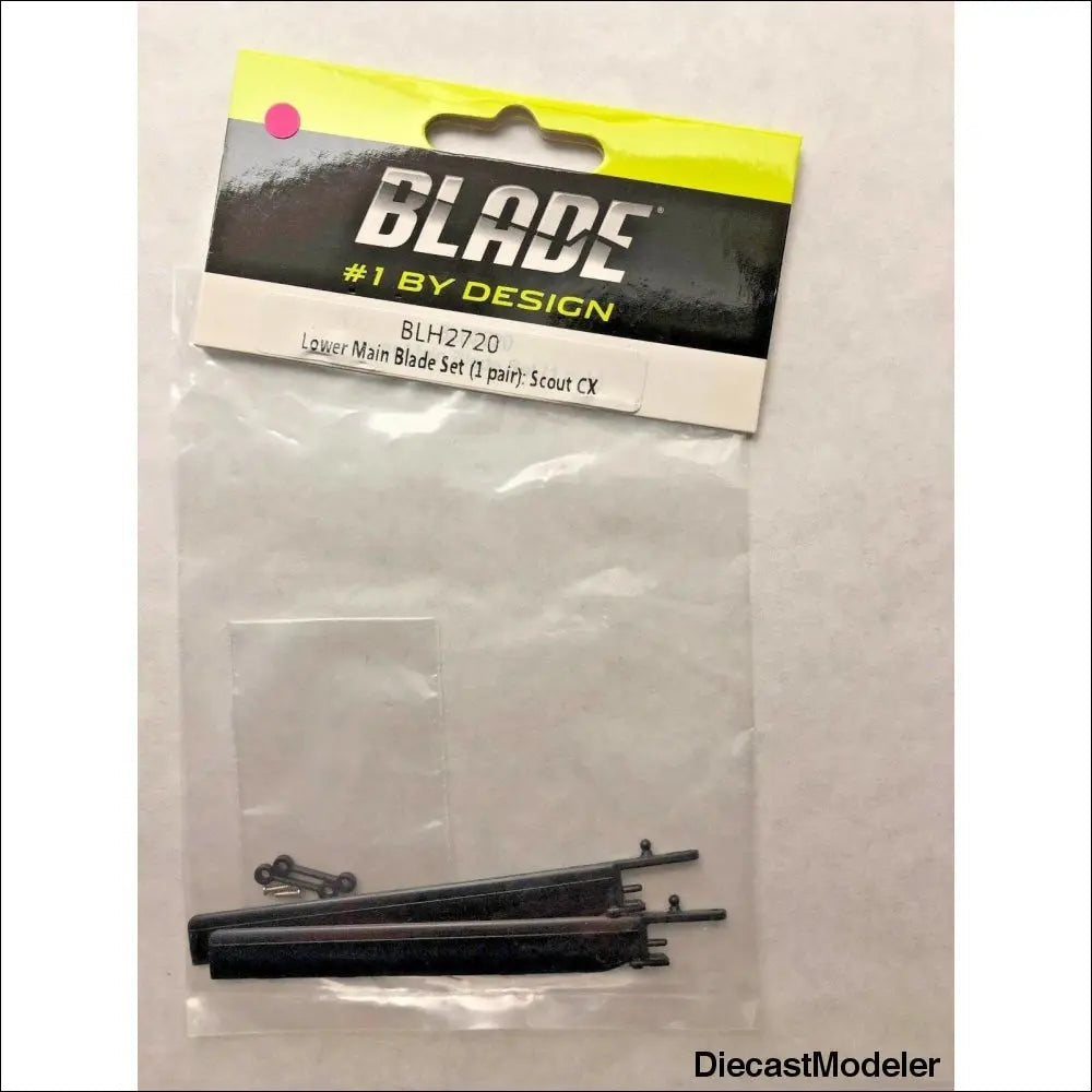 Blade Helis 2720 Lower Main Blade Set (1 pair): Scout CX-DiecastModeler