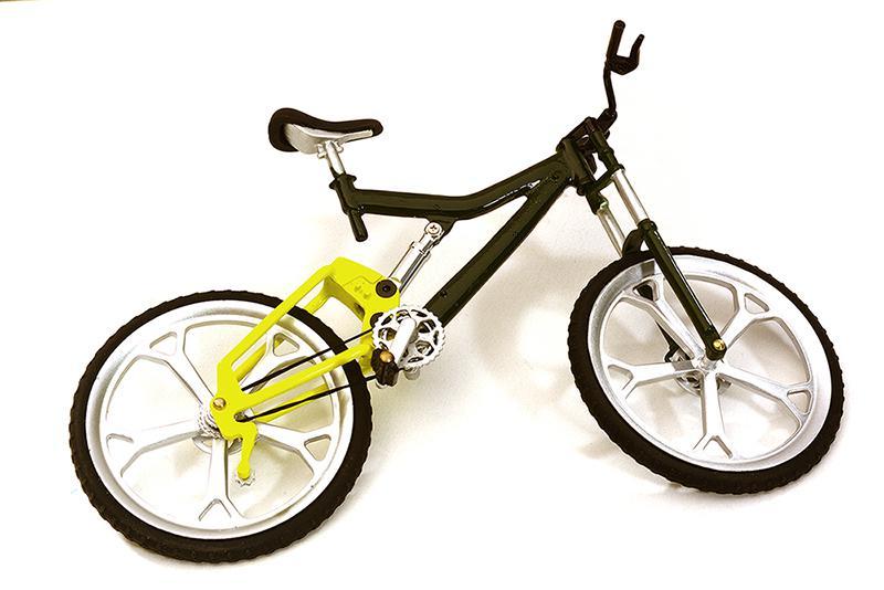 Realistic Alloy Machined Mountain Bicycle for 1/10 Size R/C Model 183x61x112mm-DiecastModeler