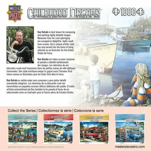 CHILDHOOD DREAMS LUCKY DAYS -1000 PIECE JIGSAW PUZZLE BY DAN HATALA - DiecastModeler.com