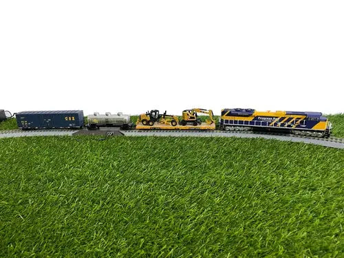 Caterpillar Progress Rail HO Scale Train Set - DiecastModeler.com