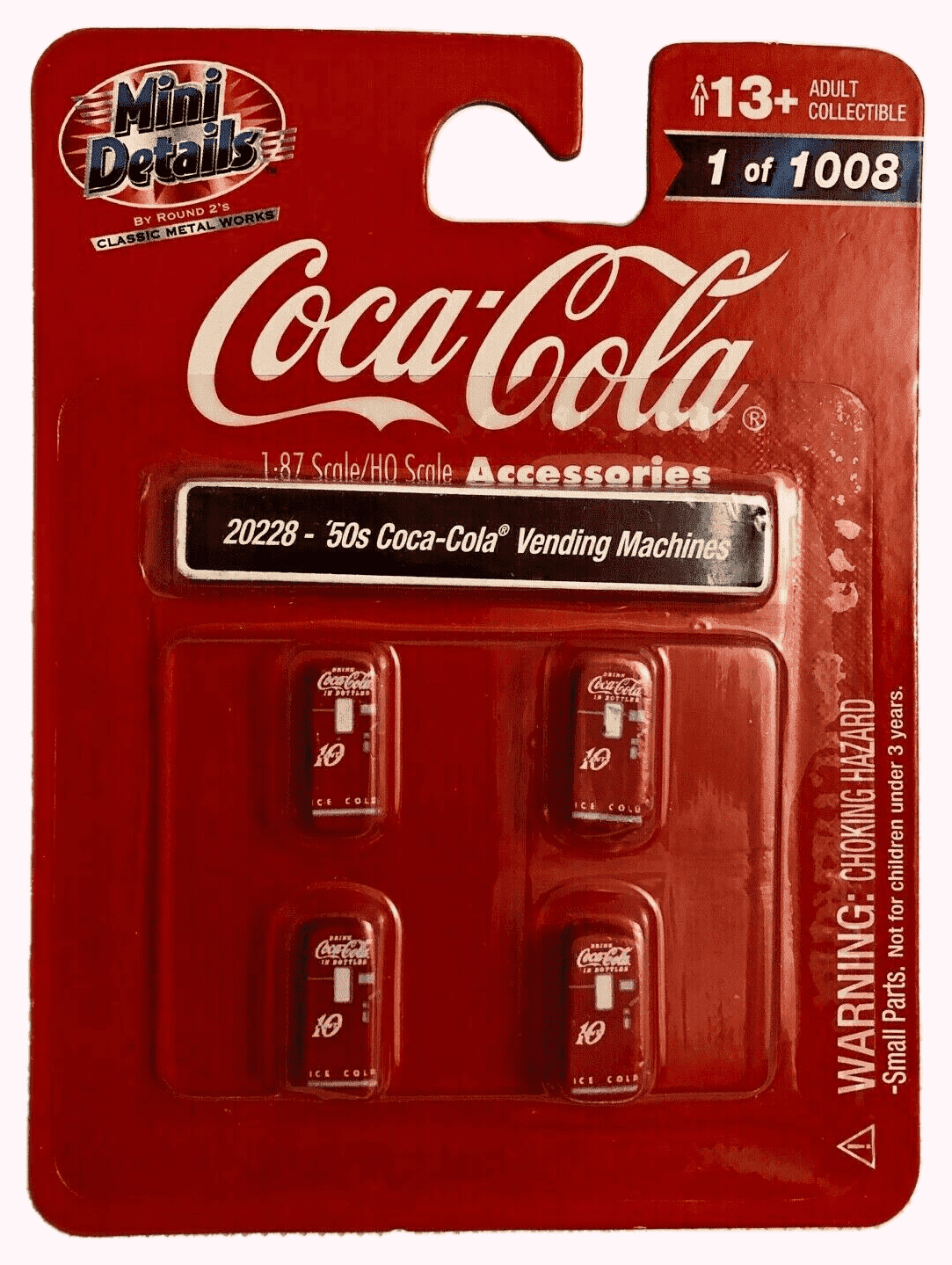  CMW -  '50s Chevy (Coca Cola) Vending Machines - 1:87 HO Scale