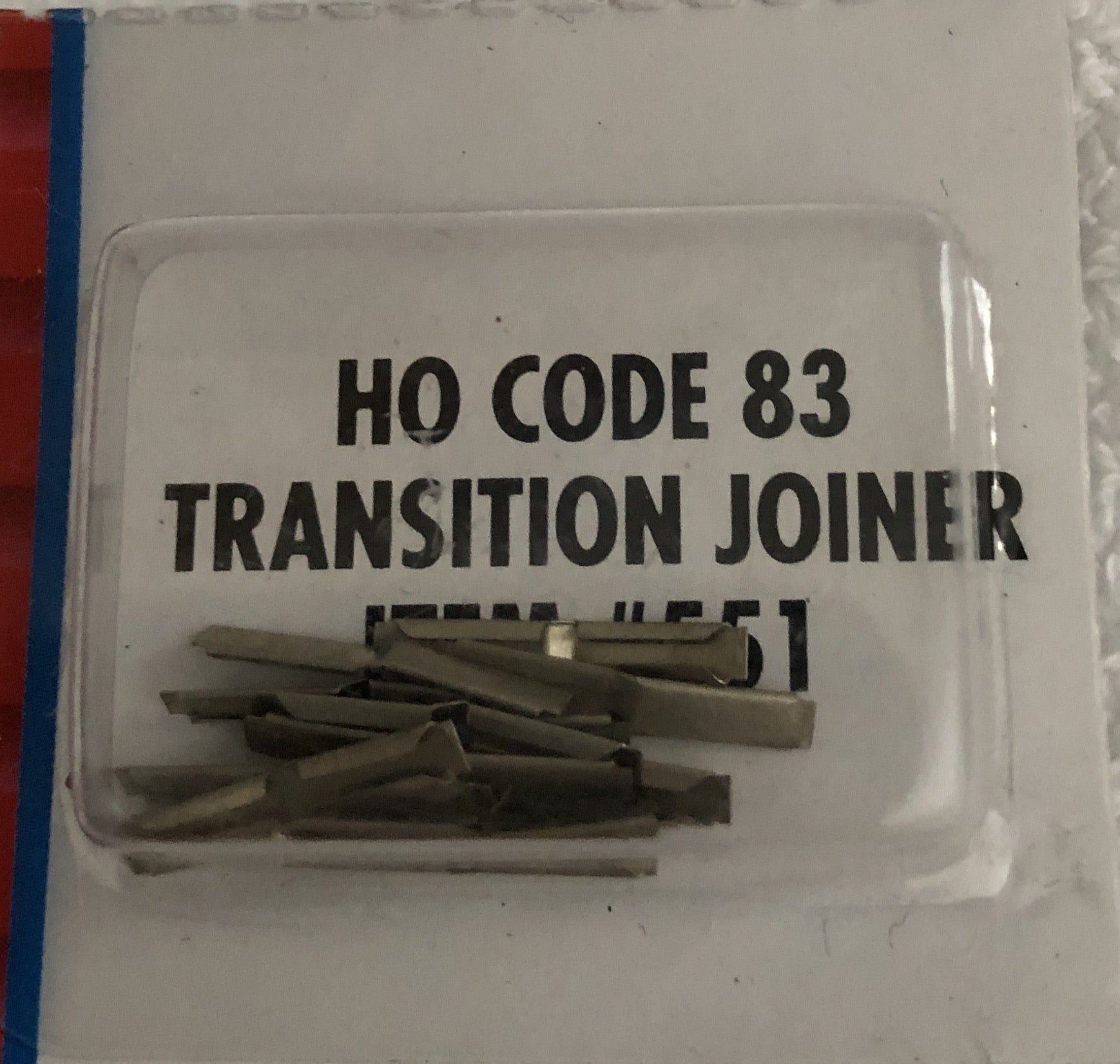  Atlas - CODE 83 Transition Rail Joiners for HO Scale Train Track