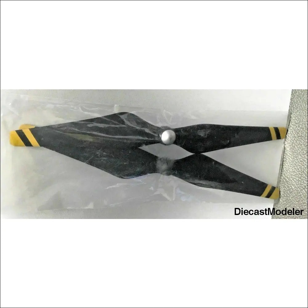 DJI - 9450 Self-tightening rotor (Black w/ Yellow stripes)-DiecastModeler