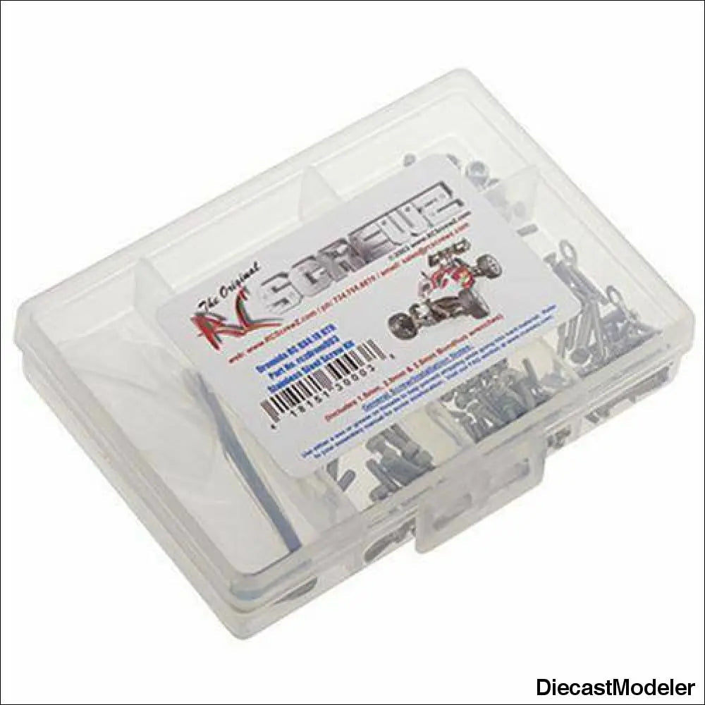 DROM003 SS Screw Kit BX4.18 RTR-DiecastModeler